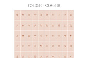 Terra Cotta Instagram Story Covers, a Social Media Template by Indie Grace Design (Thumbnail 6 of 8)