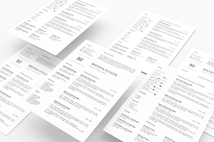 5 Page Professional Resume Template