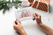 Christmas Gingerbread Clip Art, a Seasonal Illustration by Leonaa art (Thumbnail 4 of 9)