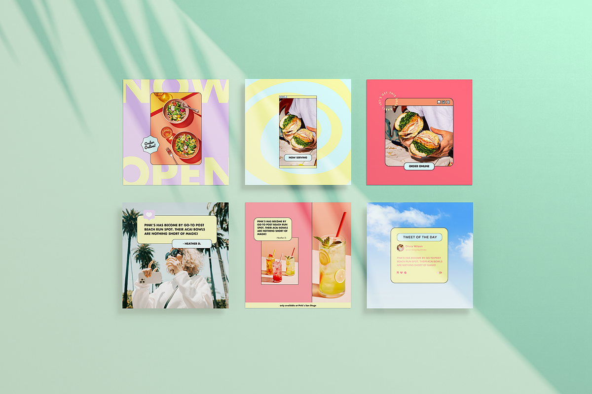 Premium Social Media Pack for CANVA, a Social Media Template by Soigné Branding Studio (Photo 3 of 4)