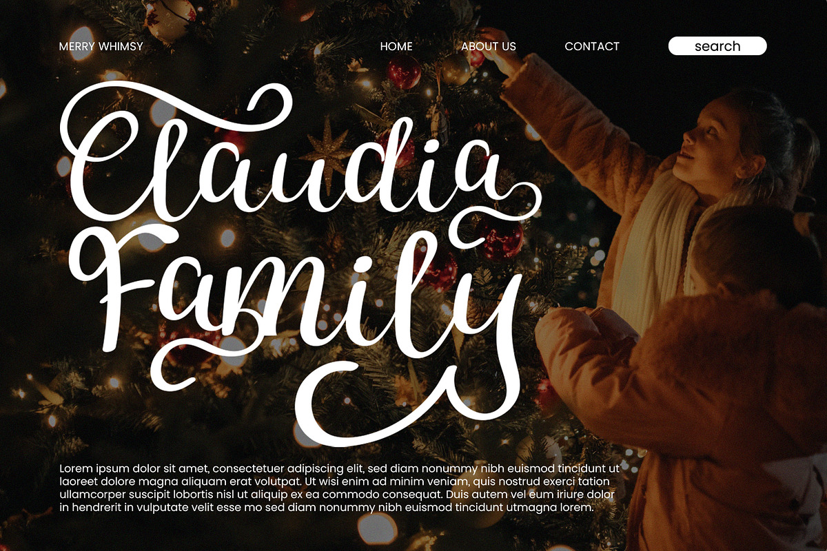 Merry Whimsy - Handwriting Font, a Handwritten Font by Inviline.co (Photo 12 of 15)