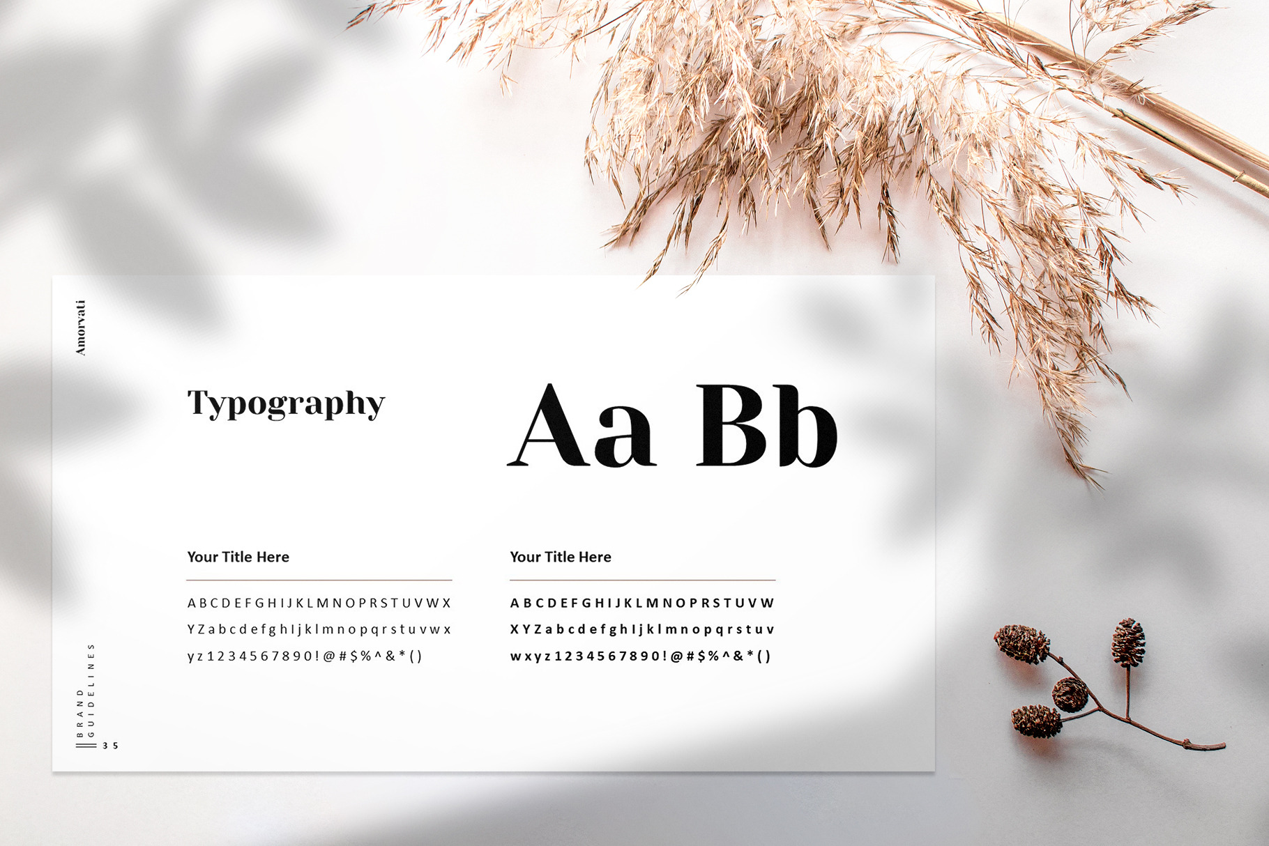 Sale Amorvati  Brand Guideline by Flawless And Co  Creative Market