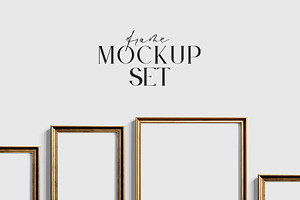 Gallery Wall Mockup Set Of 8 13