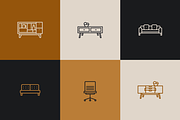 Furniture icons, an Icon by Somewan draws (Thumbnail 2 of 5)