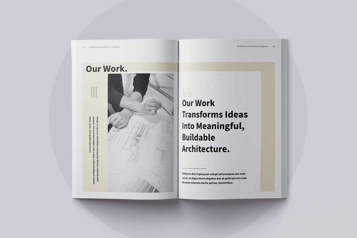 Architecture Portfolio | Canva, a Brochure Template by ArtisticLand (Photo 6 of 12)