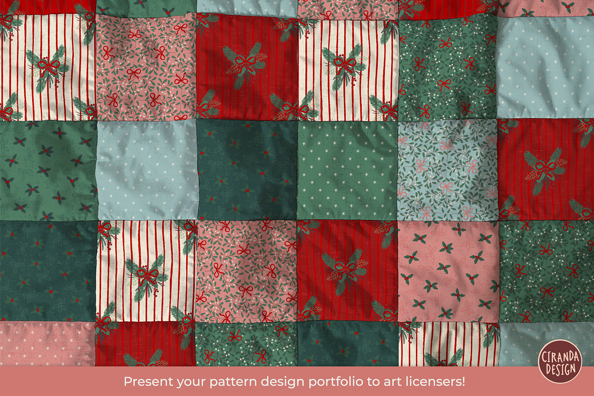 Patchwork Quilt Top Mockup, a Household Mockup by Ciranda Design (Photo 3 of 10)