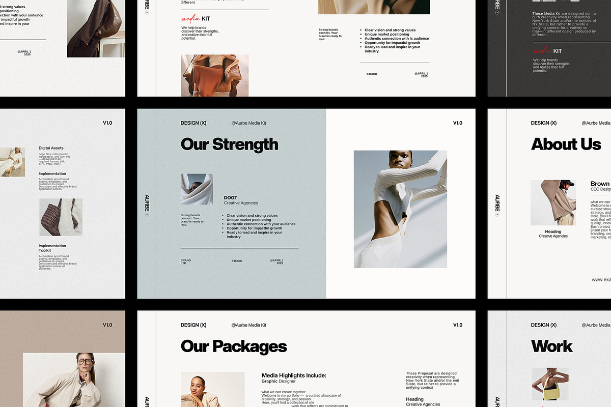 AURBE | Media Kit Presentation, a Presentation Template by SlideStock (Photo 6 of 8)
