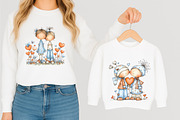 Valentines Couple Clipart Sublimatio, an Illustration by designcity5 (Thumbnail 4 of 5)