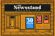 The Retro Brand Font Bundle, a Sans Serif Font by Bart Wesolek (Thumbnail 8 of 14)