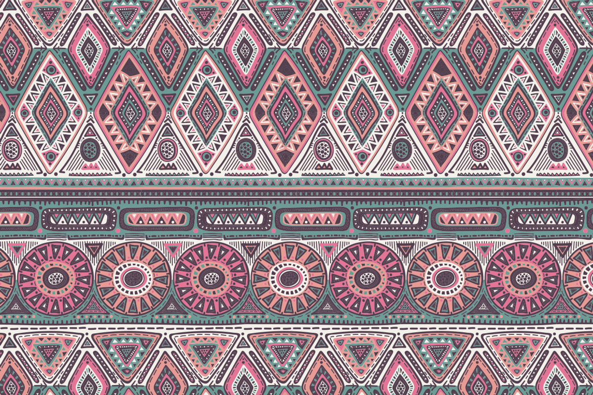 6 ethnic seamless patterns, a Background Graphic by Molly art (Photo 7 of 7)