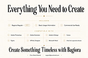 Bagiora – Elegant Display Serif Font, a Serif Font by Wow Magic (Thumbnail 6 of 6)