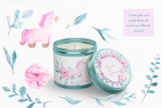 Girls Watercolor Collection, an Illustration by NataliArkushArt (Thumbnail 5 of 15)