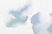 Blue and White Watercolour Clip Art, a Decorative Illustration by Pixafied (Thumbnail 2 of 4)