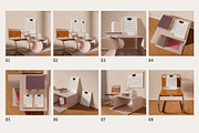Artwork Mockups Bundle 20 in 1, a Household Mockup by Bonumo (Thumbnail 11 of 41)