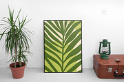 Tropical leaf posters, cards set, a Decorative Illustration by Good Studio (Thumbnail 7 of 14)