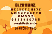 Elcatraz Family - Retro & Funny Font, a Sans Serif Font by Almarkhatype (Thumbnail 9 of 12)