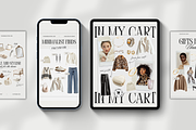 LTK Instagram Collage Canva Bundle, a Social Media Template by Xenié Creative (Thumbnail 2 of 10)