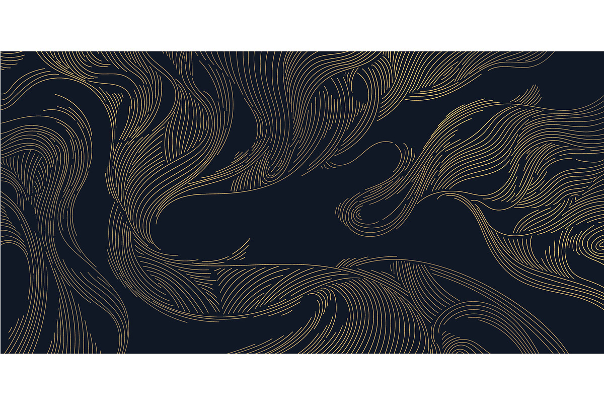 WIND Line Oriental Illustrations, a Pattern Graphic by Marylia (Photo 2 of 30)