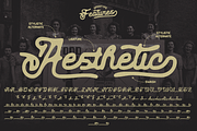 Leather Necks - Vintage Font Duo, a Script Font by Dharmas Foundry (Thumbnail 6 of 13)
