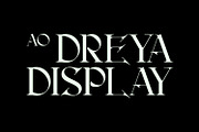 AO Dreya - Stylish Serif Font, a Serif Font by OwunStudio (Thumbnail 1 of 15)