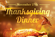 Thanksgiving Dinner Flyer, a Flyer Template by Krukowski Graphics (Thumbnail 3 of 3)