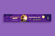 Kids Channel Youtube Cover, a Social Media Template by MikroType Std (Thumbnail 3 of 4)