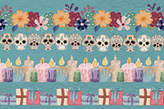 Fiesta de los Muertos, an Illustration by Amarawolf's Art (Thumbnail 3 of 20)
