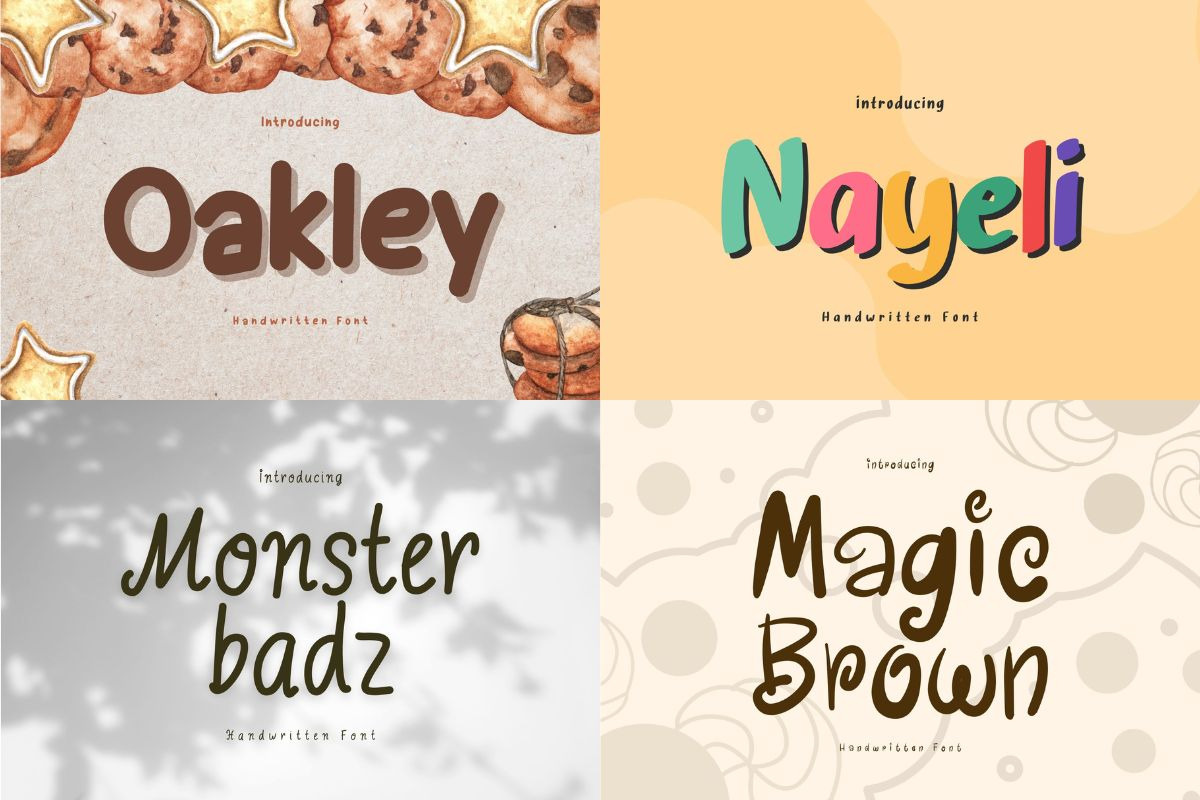 HANDWRITING FONT BUNDLE VOL. 3, a Handwritten Font by Brown Cupple (Photo 3 of 6)