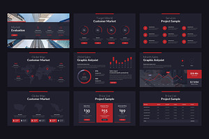 Red9 Powerpoint Template