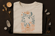 Mystic Samhain & Halloween Ornaments, a Seasonal Illustration by Christine Krahl (Thumbnail 2 of 8)