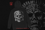 10 Bundle Dark Art Tribal Mask, an Illustration by Morspective (Thumbnail 4 of 7)
