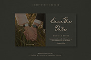 Komsiyochi Monoline Script, a Script Font by Creatype Studio (Thumbnail 3 of 9)
