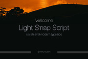 Light Snap Sans Serif Font, a Sans Serif Font by Mehul Munjani (Thumbnail 1 of 11)