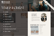 Ocean Embrace Showit Web Template, a WordPress Template by Divinely Guided Studio (Thumbnail 3 of 7)