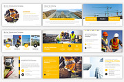 Construction PowerPoint Template, a Presentation Template by SlideOne (Thumbnail 6 of 12)