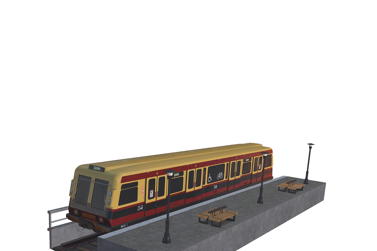 3DProcreate German Graffiti Template, a Cars & Vehicle 3D Model by Bakeroner (Photo 4 of 8)