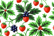 Berries Background, a Background Graphic by Sharon Schwalbe (Thumbnail 1 of 2)