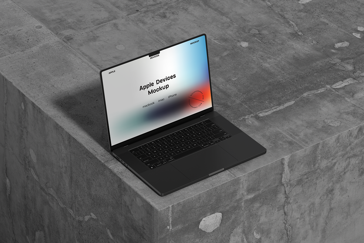 Macbook Scene Mockup - 4, a Books & Magazine Mockup by Mockupdaddy
