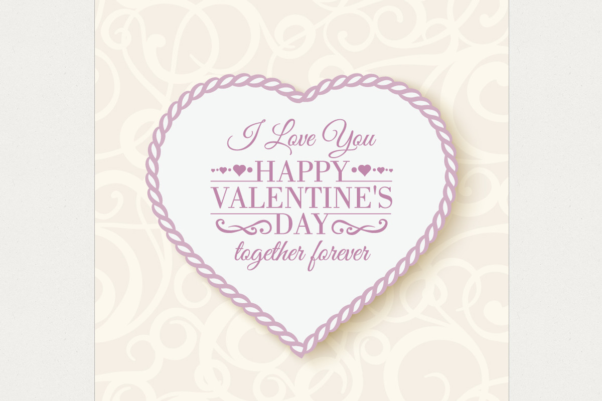Happy Valentine's Day - card preview 2