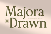 CS Majora Drawn, a Serif Font by Craft Supply Co. (Thumbnail 1 of 8)