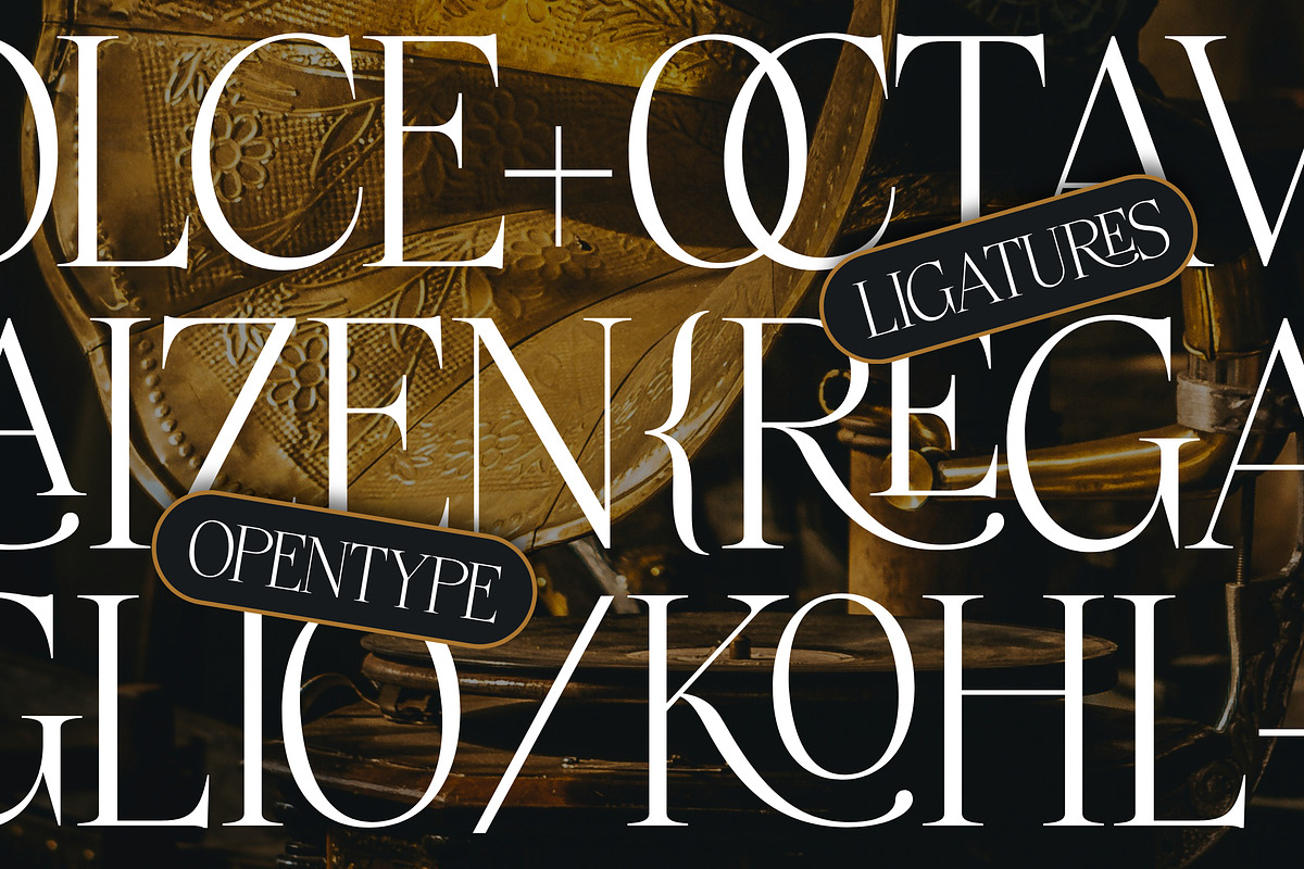 Ristford - Elegant Luxury Serif, a Serif Font by Megatype (Photo 3 of 11)