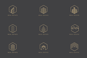 Elegant Real Estate Logo Pack Vol. 2