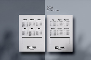 2021 Canva Planner Calendar Kit