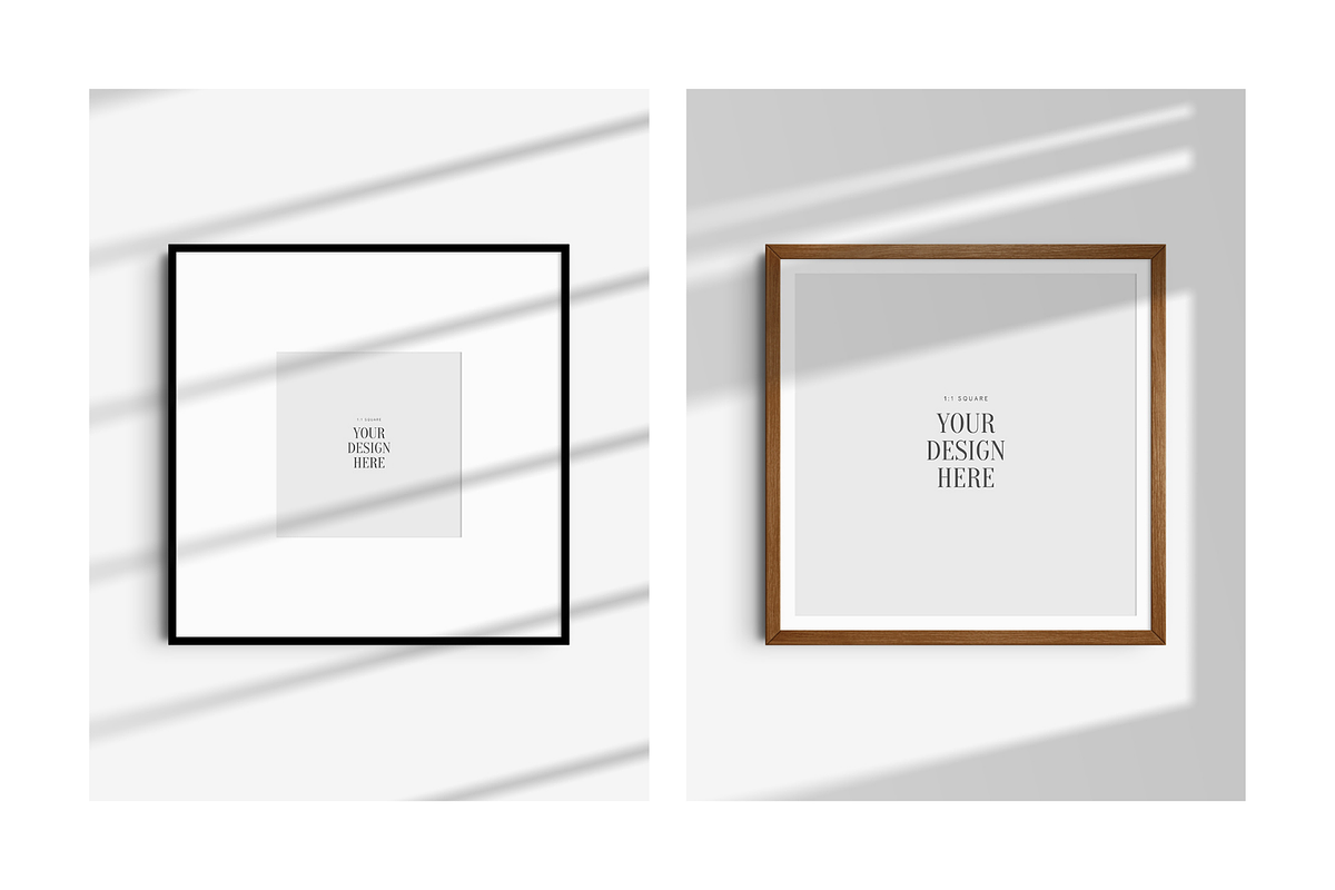 Frame Mockup 1:1 Square, a Mockup by DESIGN BY nube (Photo 7 of 15)