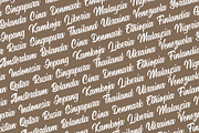 Crestaly Modern Script Font, a Script Font by RantautypeStudio (Thumbnail 9 of 17)