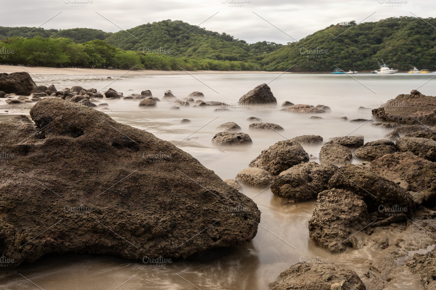 Brown stones on sea beach, a Nature Photo by PixieMe