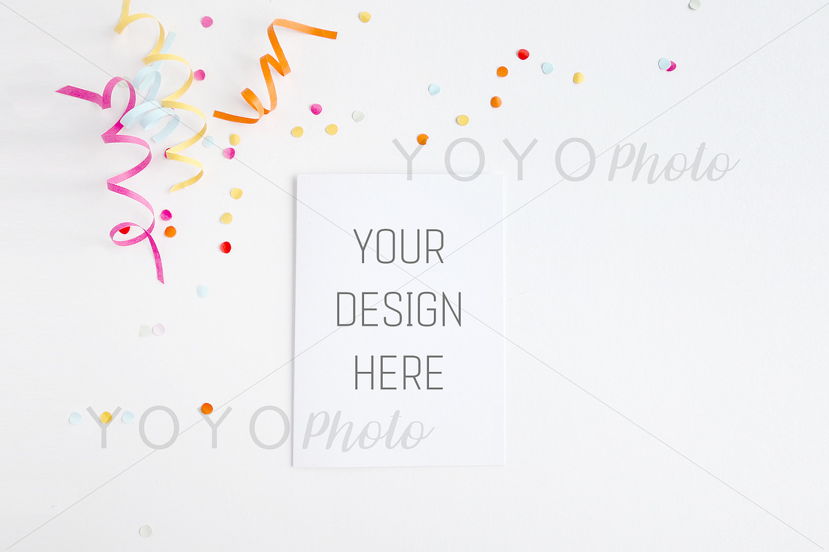 Styled Stock Photo - Greeting Card, a Print Template by YOYO Photo (Photo 1 of 2)