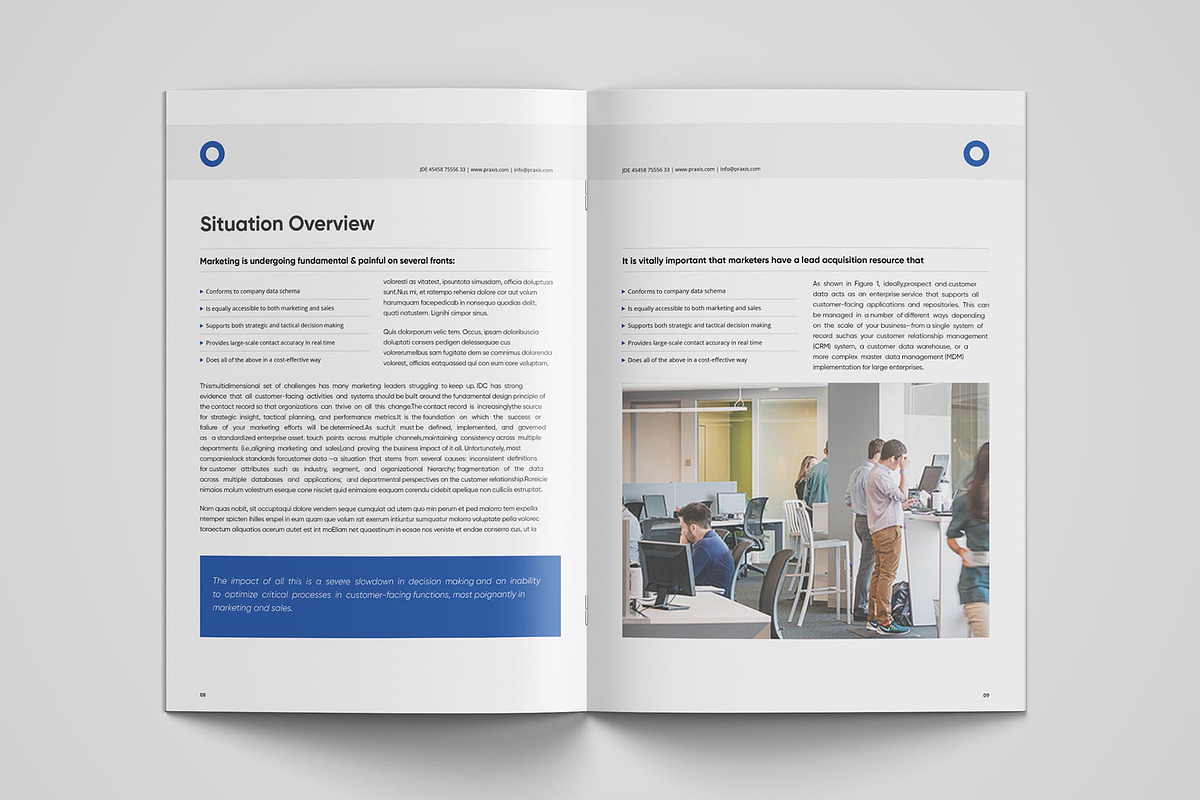White Paper Template Word, a Brochure Template by azadcsstune (Photo 6 of 13)