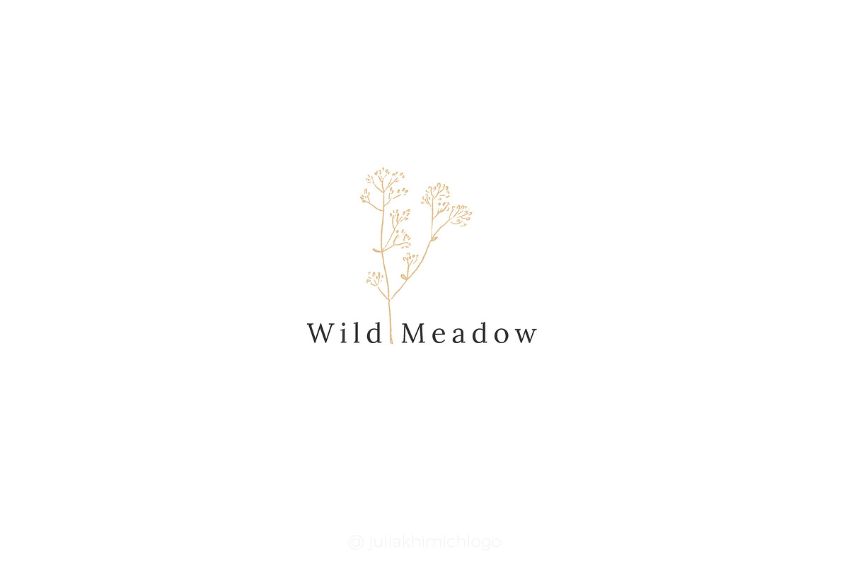 Logo Pack Volume 18. Florals, a Branding & Logo Template by Mint Air Studio (Photo 6 of 21)