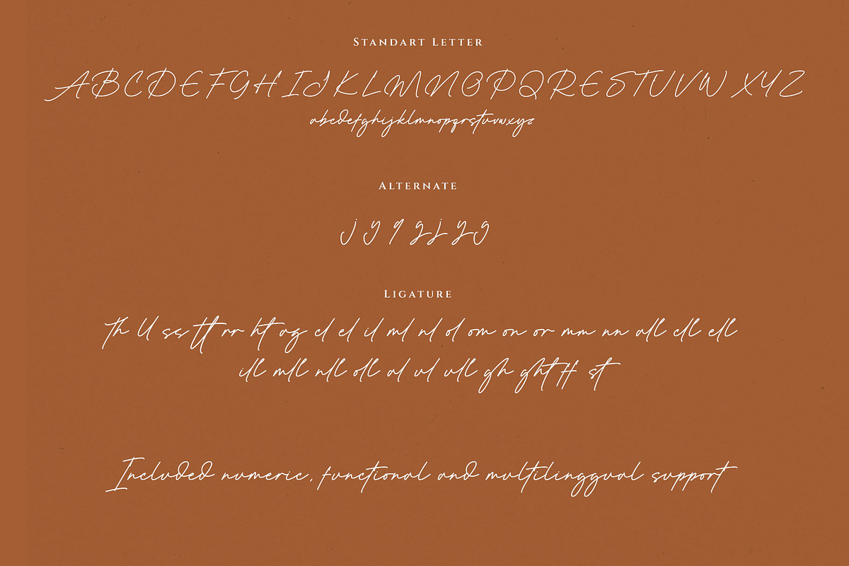 Marriage Night Signature Font, a Handwritten Font by RantautypeStudio (Photo 14 of 15)
